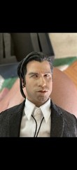 Rare Custom Mina Yu Sinag Iris John Travolta Pulp Fiction Vincent 1/6 Figure
