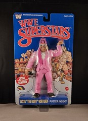 JESSE THE BODY VENTURA 2026 LJN WWE SUPERSTARS RETRO FIGURE WWF BLUE CARD NEW