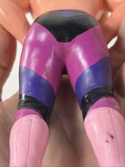 WWF LJN Superstars 1989 Rick Rude Black Card Wrestling Action Figure