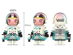 POP MART MEGA SPACE MOLLY VANS 1000% & 400% Figure PVC ABS PC w/Box JAPAN NEW