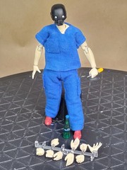 1:12 Scale Stylized Pyscho Droid Nurse Custom Figure
