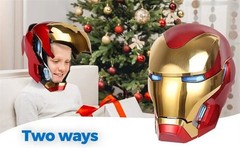NEW 1:1 Wearable Friday Iron Man Mk50 Helmet Remote Touch Voice Control Mask