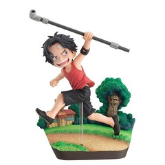 G.E.M. Series One Piece Portgas D Ace RUN RUN RUN 130mm Figure MH38194 MegaHouse