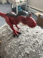 Zuru Robo Alive Dino Action T-Rex Dinosaur Red 10″ Roaring Action Dino Works