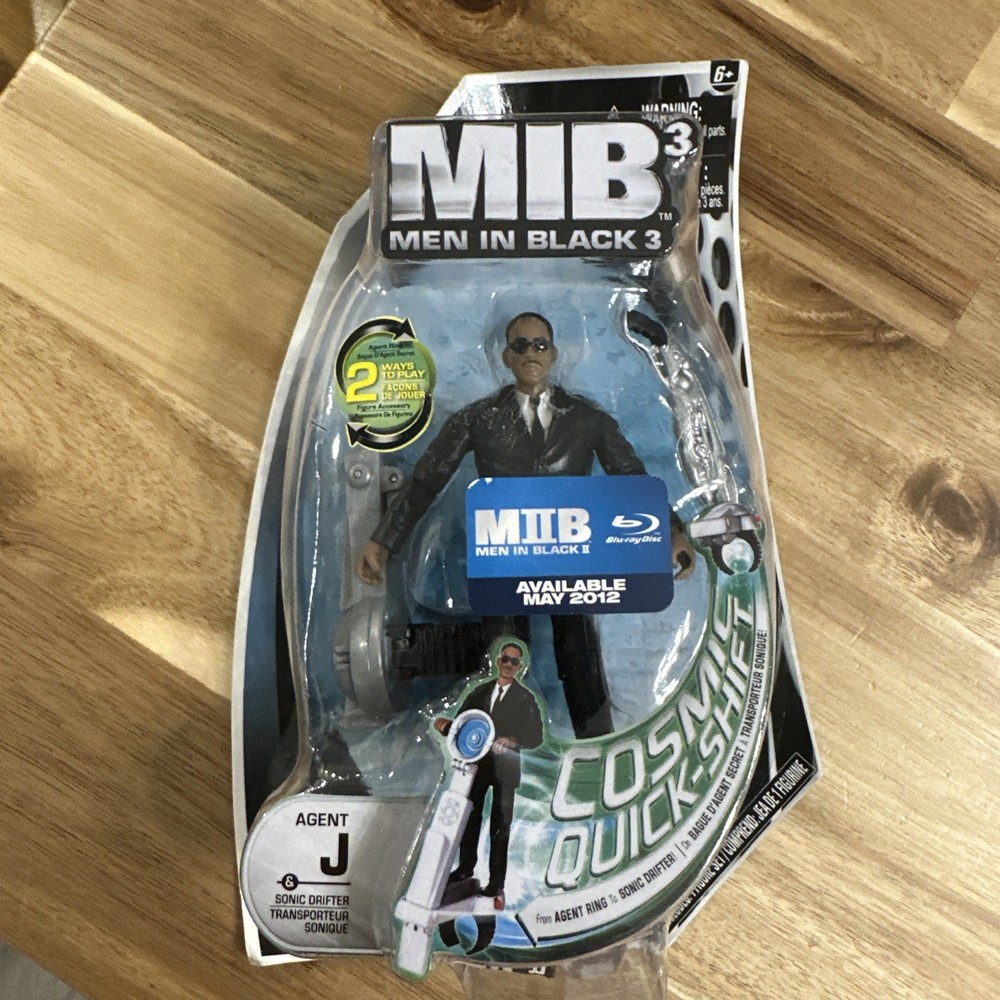MIB Men in Black 3 Agent J Cosmic Quick-Shift 4″ Figure New in Package