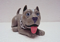 Hood Pup Figurine Rare