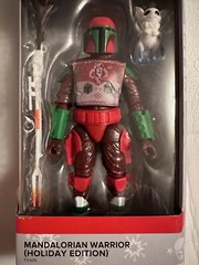 Star Wars Black Series Mandalorian Warrior (Holiday Edition) 6″ Target Christmas