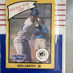 Kenner Starting Lineup Ken Griffey Jr 1990 Edition MLB Figure w/ Collectors Card