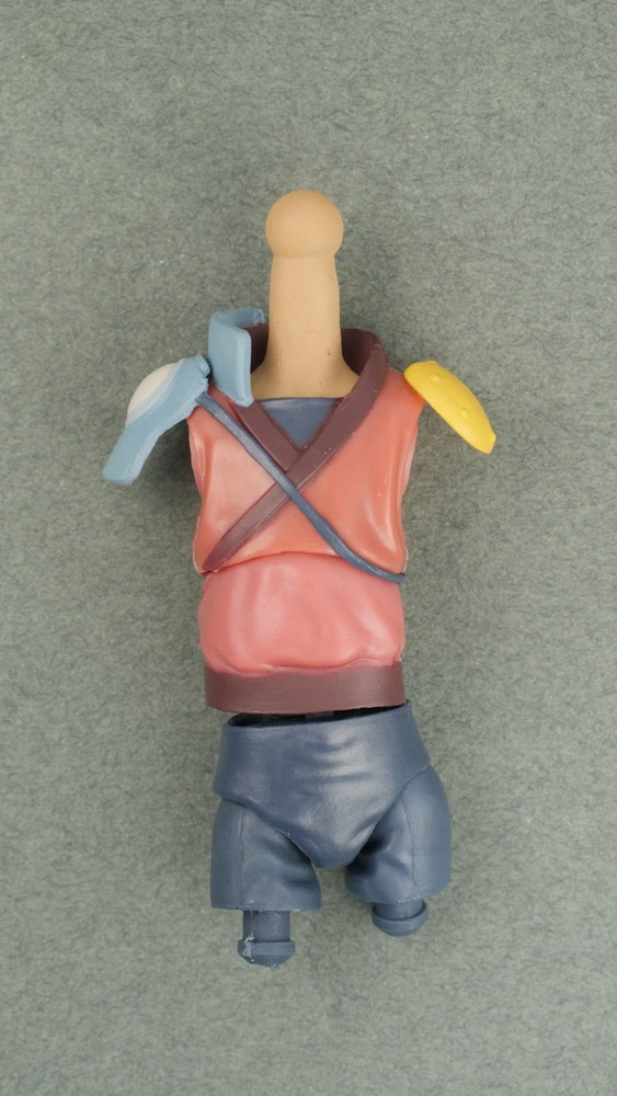 BST AXN Avatar The Last Airbender Jet Torso & Chest 5″ 1:15 Scale Fodder