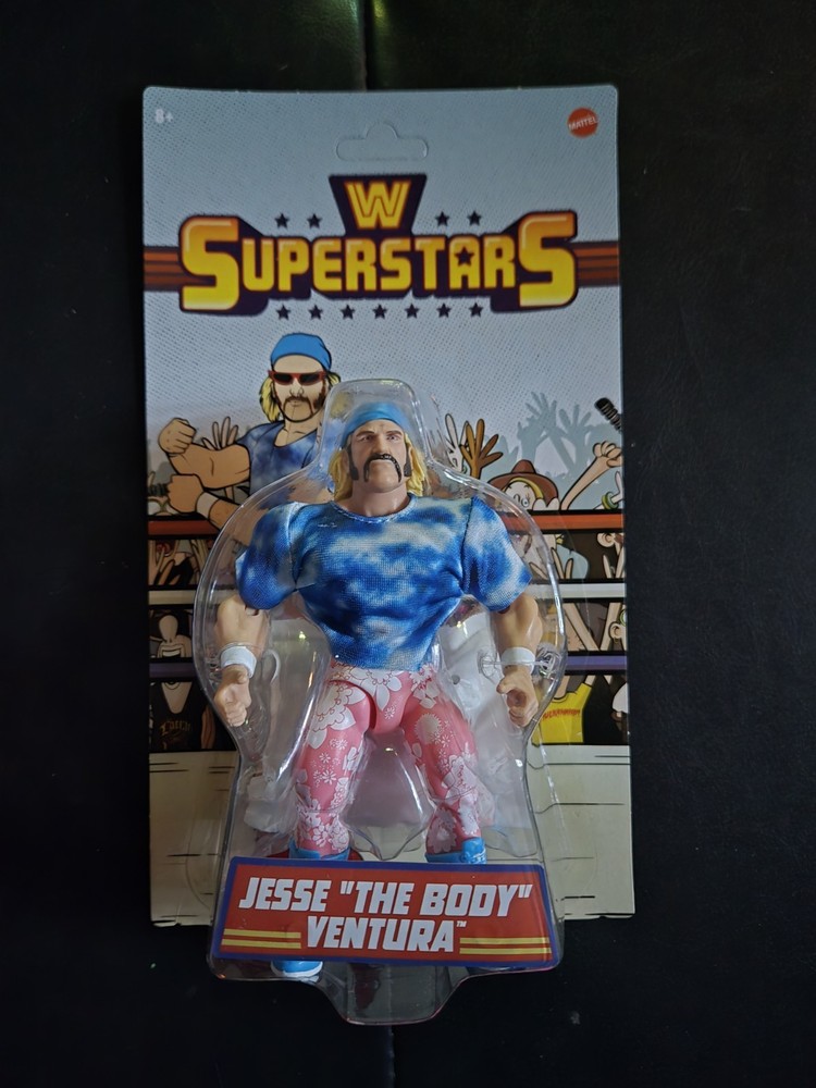 WWE Superstars Mattel Wave 18 Jesse The Body Ventura NIB/UNPUNCHED NM/MINT Card