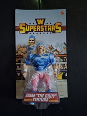 WWE Superstars Mattel Wave 18 Jesse The Body Ventura NIB/UNPUNCHED NM/MINT Card
