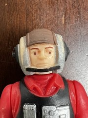 VINTAGE KENNER STAR WARS 1983 ROTJ AT-ST DRIVER AND B-WING PILOT FIGURE LOT