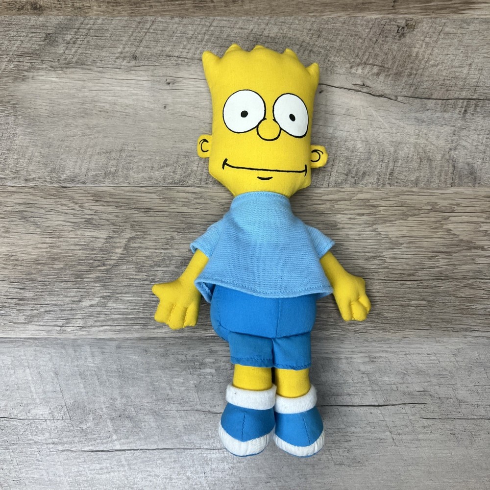 THE SIMPSONS BART SIMPSON RAG DOLL DAN DEE 1990 VINTAGE Matt Groening