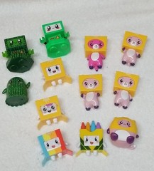 Lanky Box Figures Lot Of 12 & Canny Thicc, Hacker Ghosty & Lankybot, Crayon Box