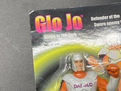 Glo Jo Glow in the Dark Promo Action Figure by DayGlo Rare!
