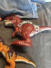T Rex Zuru Robo Slasher Allosaurus Lot Of 3 Dinosaurs