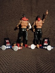 Usos Jimmy Jey Ultimate Edition Ringside WWE figures READ WWE Brock elite