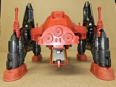Vintage 1983 Palitoy Roboskull Action Force Red Shadows & Red Wolf Pilot Figure