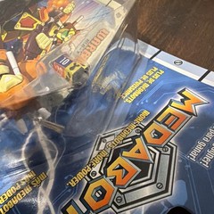 2001 Hasbro Medabots Warbandit Action Figure Robot Carded