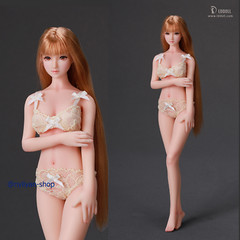 LDDOLL 27M 1/6 Finger Bone Seamless Silicone Body 12″ Female Figure Fit OB Head