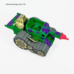 Kenner Rat Fink Rad Rods Tank Vehicle 1990 Green Purple Gold Cannon