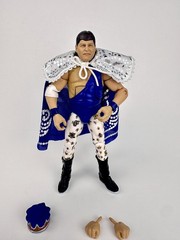 WWE Elite 82 Jerry “The King” Lawler 100% Complete w/ Crown, Royal Robe & Hands