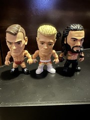 ZURU WWE BALLERS SUPER RARE JOHN CENA,PUNK ,ROMAN, GUNTER,CODY ACTION FIGURE LOT