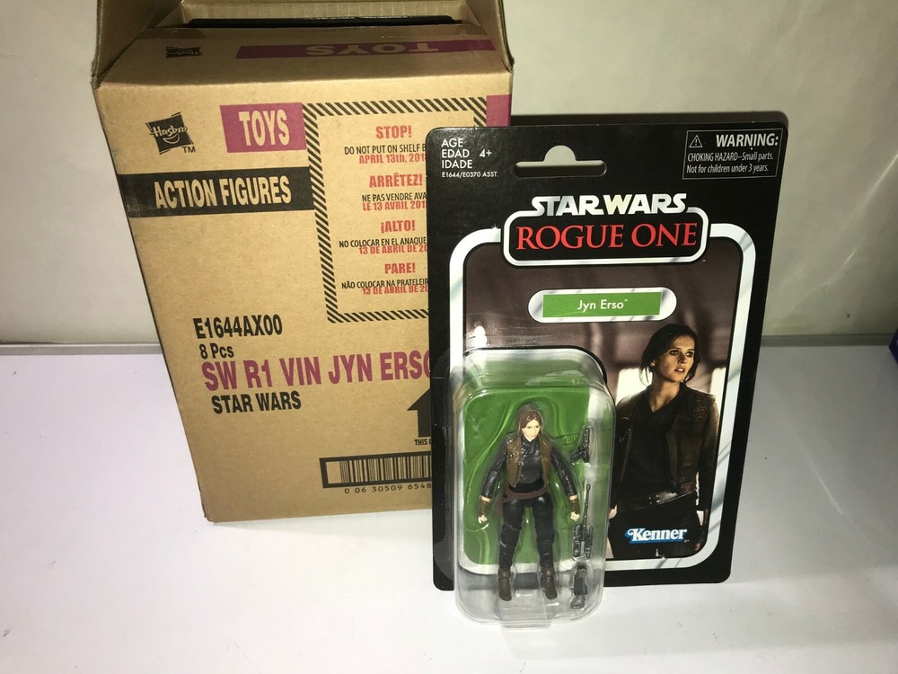 Jyn Erso Star Wars Rogue One Vintage Collection FIGURE 3.75 MINTY VC119