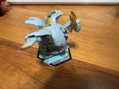 Bakugan Ram Gray Gold Transforming Action Figure 090421JF Battle Brawlers