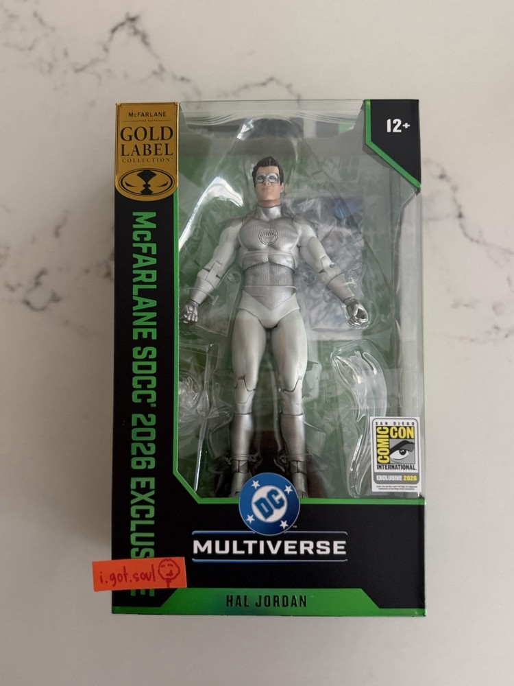 DC Multiverse Gold Label Collection Hal Jordan Action Figure UCC SDCC 2026