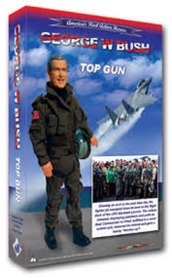 Top Gun George W. Bush Action Figure in Flight Suit