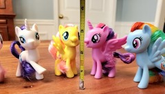 Lot of 7 My Little Pony Brushable Hair 3.5″ Figures G4 2016
