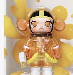 Pop Mart Mega Space Molly 100% Series 4 Confirmed ORANGE JUICE Sealed Bag