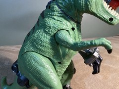 Adventure Force Ultra Exosaur Walking Robotic Dinosaur T Rex Tested Lights Sound