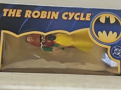 DC COMICS CORGI THE ROBIN CYCLE W/ROBIN 2005- 1:16 DIE CAST NIB