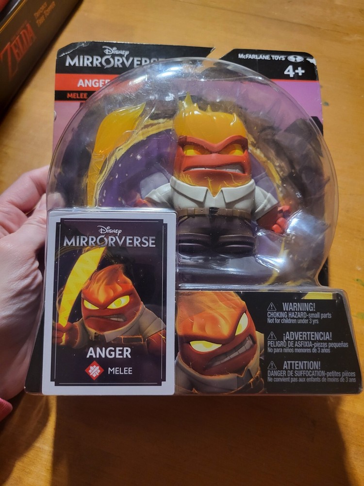 Disney Mirrorverse Anger Inside Out McFarlane Toys Action Figure READ