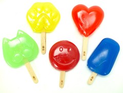 Japanese Capsule Toy Figure Fake Food Fortune Telling Ice pop Prop 1 Random Toy