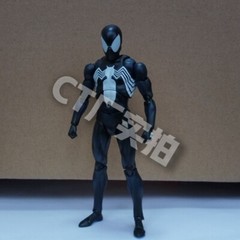 CT Toys MAFEX No.147 Spider-Man Black Costume COMIC Ver. Action Figure US STOCK