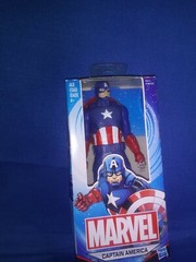 Marvel Captain America 6″ Action Figure Includes Shield Ages 4 & Up Hasbro