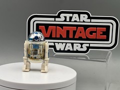 Vintage Custom Star Wars Figure R2-D2 Dagobah Sticker 3.75” Kenner