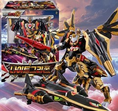 [SAMG] Metal Cardbot W Night Griffon Gold Gryphon Bomber Transforming Robot 2025