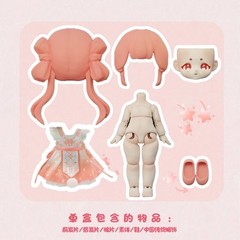 6Pcs Lucky Doll Delicious Food 14cm/5.5In Bjd Dolls Dressable Action Figure Gift