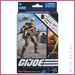 Hasbro G.I. Joe Classified Series 6-Inch Desert Commando Snake Eye Action Figure