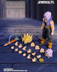 Demoniacal Fit 1/12 Trunks Action Figure Collectible Doll In Stock