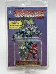 Youngblood Mini Figures Photon & Shaft Chapel & Vogue Placo Toys 1995