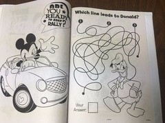 Disney Mickey & Friends My Terrific Book to Color ~Great Day 144 Pages, 30 Books