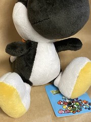 KPS Sanei Mario Yoshi’s Island DS 5” Black Yoshi Plush Toy Nintendo 2009