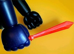 Vtg Shogun Warriors Great Mazinga Jumbo Machinder 24″ Figure Brain Condor Sword