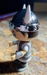 Ryan’s World Ryan Silver Viking 3″ Action Figure W/white Horns- Bonkers Toys