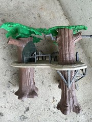 Kenner Robin Hood Sherwood Forest Playset 1991 Vintage Star Wars Ewok Village